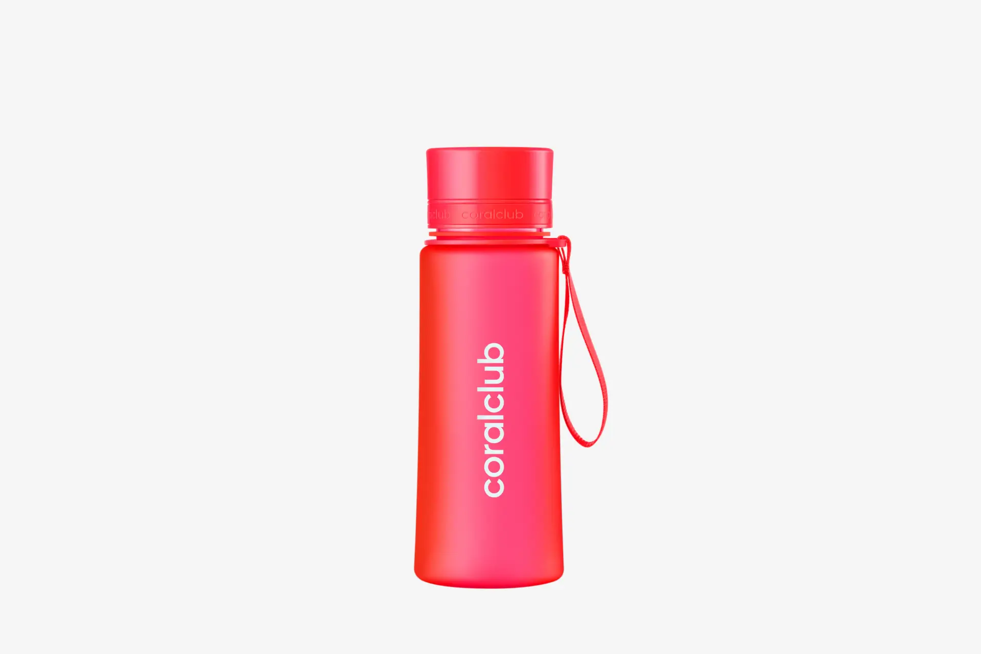 Coralclub пластик бөтөлкөсү, кызыл