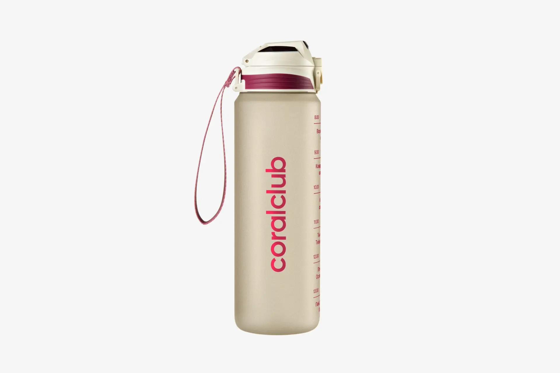 Coral Club пластик бөтөлкөсү, беж