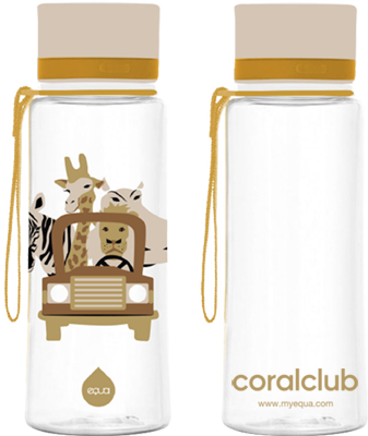 EQUA 600 plastic bottle