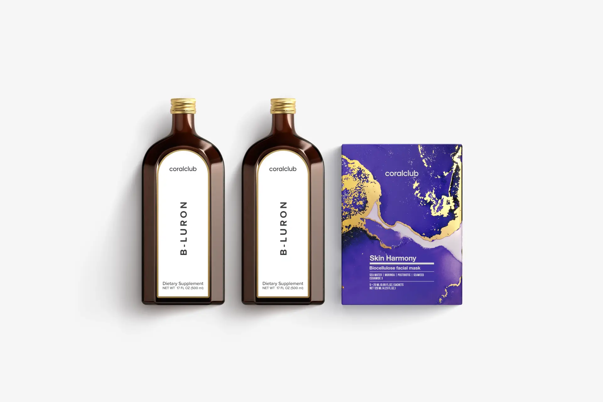 B-Luron + Skin Harmony Biocellulose Facial Mask