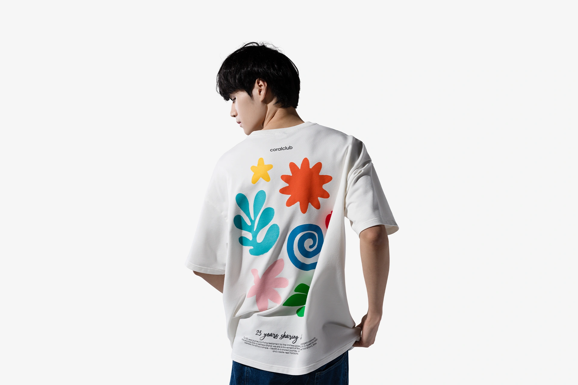 T-shirt "25th anniversary" milk