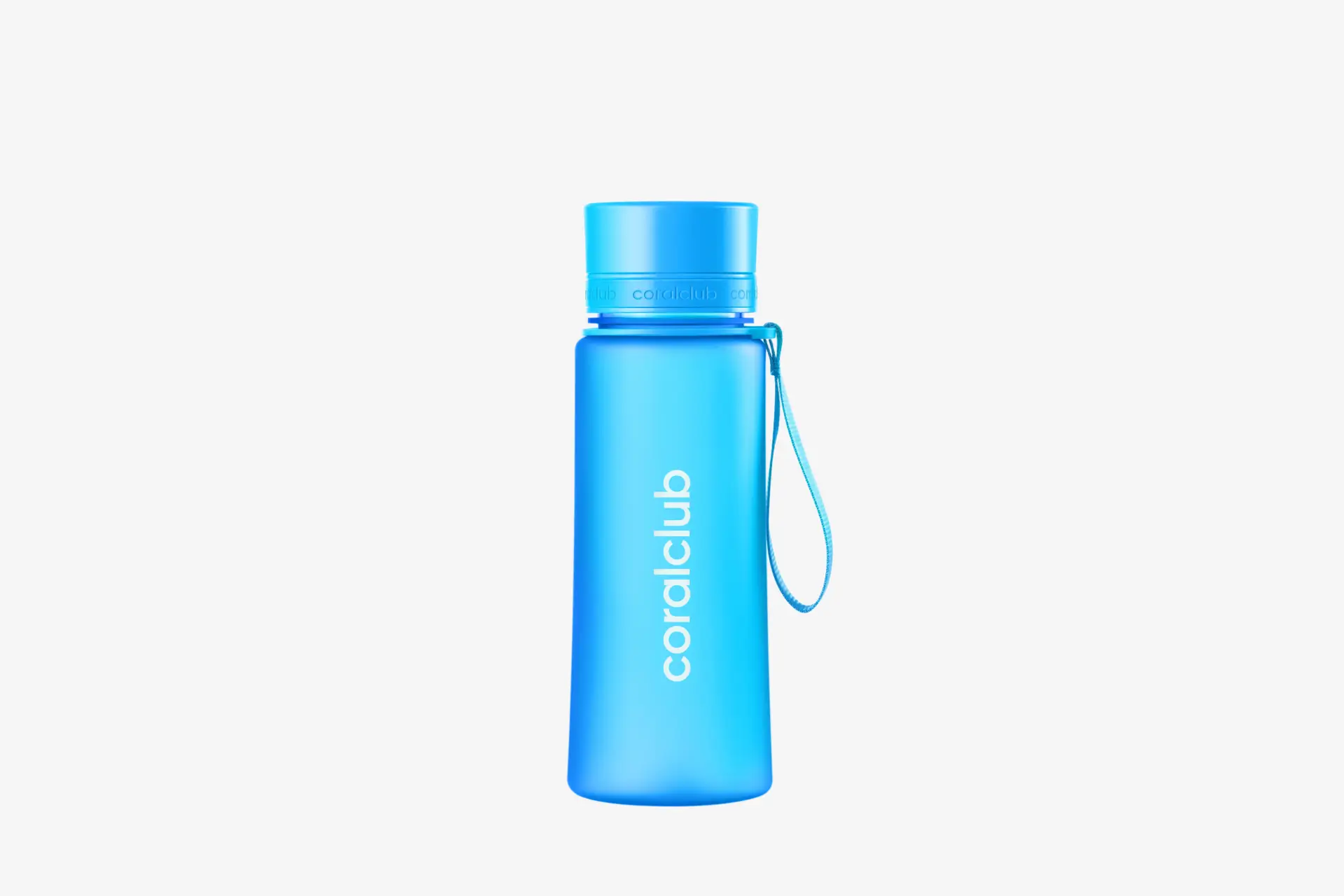 Coralclub пластик бөтөлкөсү, көк